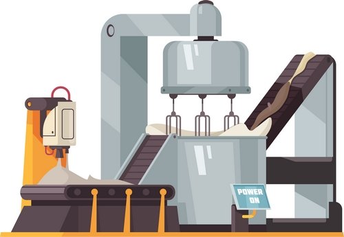 Exemple chaîne de fabrication