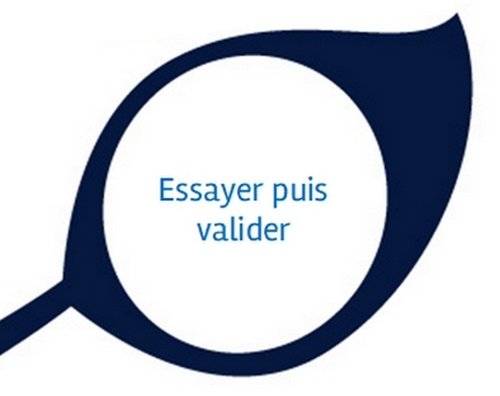 Essayer puis valider Essayer puis valider